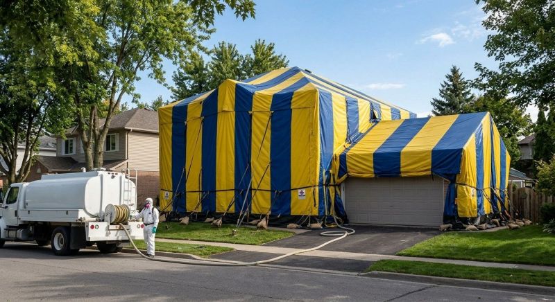 Tent Fumigation in Naperville, IL