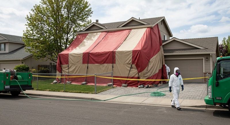 Termite Tenting in Gwinnett County, GA