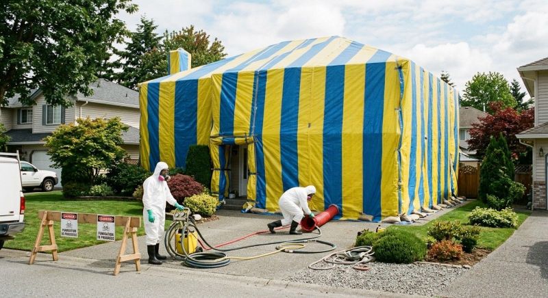 Termite Tenting in Fayetteville, NC