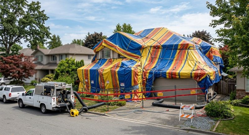 Termite Tenting in Woodbridge, VA